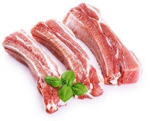 Raw Pork Ribs